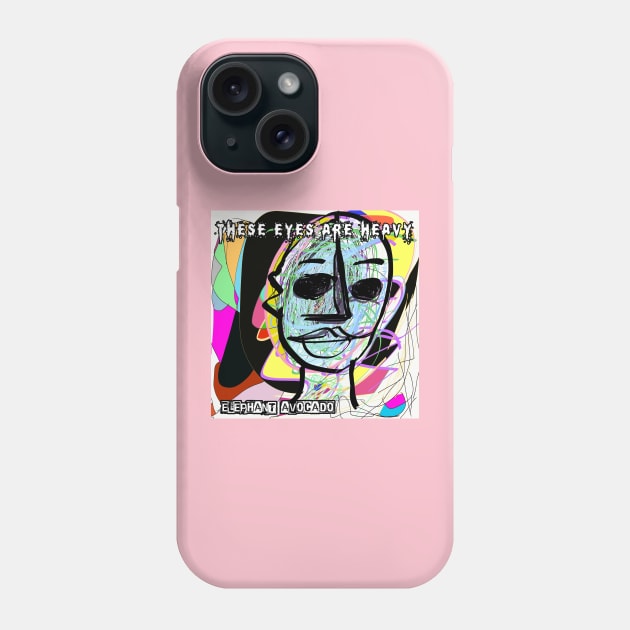 Elephant Avocado Album Cover Phone Case by These Eyes Are Heavy