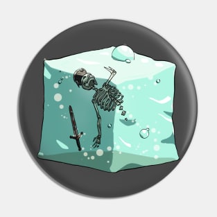 Gelatinous Cube Pin