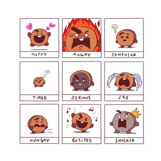 shooky faces cartoon by tonguetied