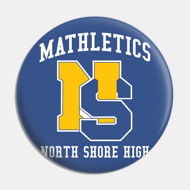 North Shore Mathletics Pin by MindsparkCreative