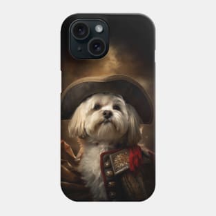 Dashing White Havanese - Medieval Cuban Conquistador Phone Case