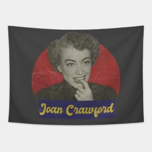 Vintage Joan Crawford portrait Tapestry