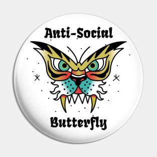 Tiger butterfly Pin