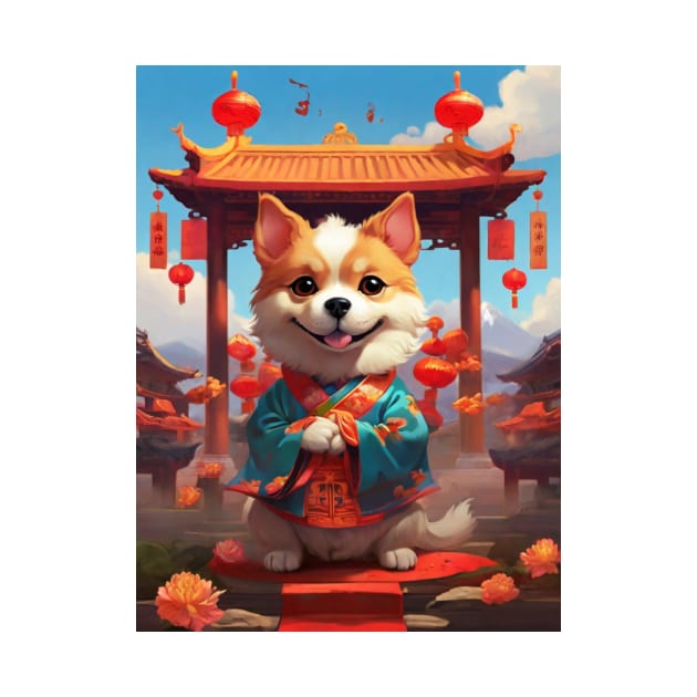 KUNG HEI FAT CHOI – THE DOG by likbatonboot