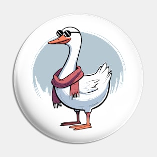 Cool Goose Pin