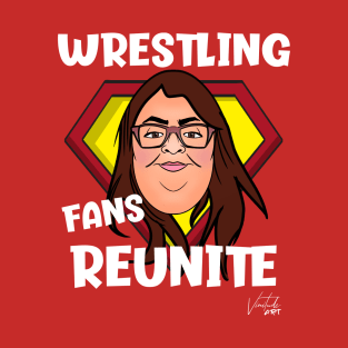 WweBritGirl Wrestling Fans Reunite T-Shirt