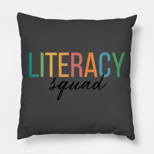 Literacy Squad Pillow