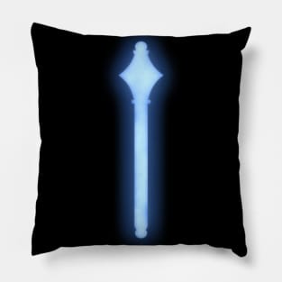 Spiritual Weapon (Blue Mace) Pillow