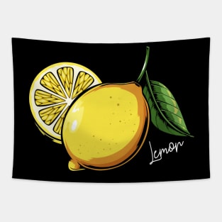 Lemon - Yellow Fruit Vegetable Healthy Food Tapestry