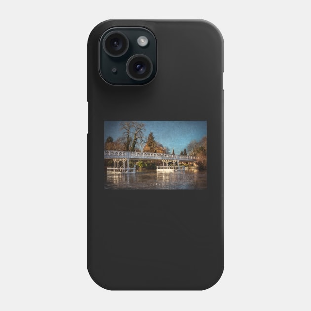 The Toll Bridge At Whitchurch Phone Case by IanWL