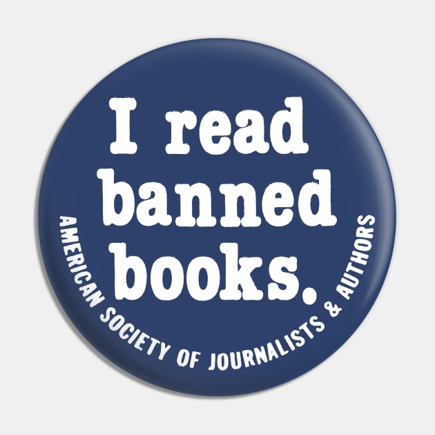 I Read Banned Books / Vintage Book Lover Geek Gift Pin by DankFutura