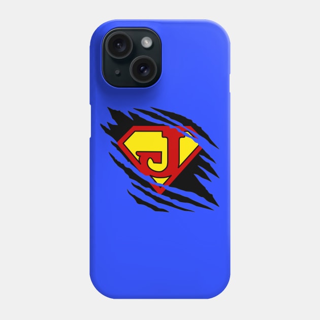 Super J Claw Mark Phone Case by NextLevelDesignz