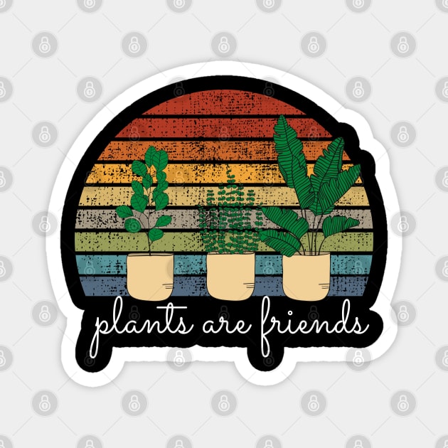 Plants Are Friends Magnet by maxdax