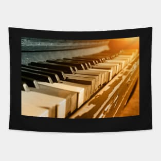 Old Piano Tapestry