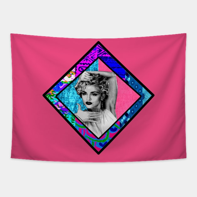 Madonna Vogue in Pink Tapestry by artbyomega