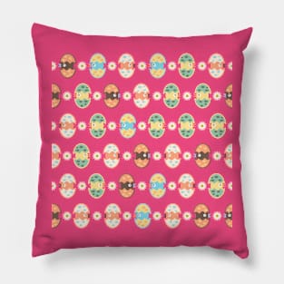 Cute eggs pattern Pillow