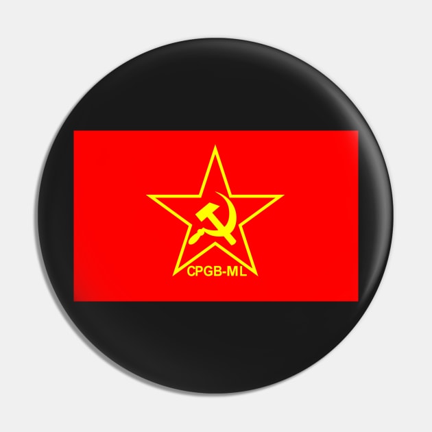 Communist Party of Great Britain (Marxist Leninist) Flag Pin by RevolutionToday