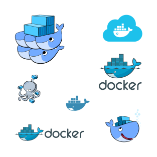 docker sticker set T-Shirt