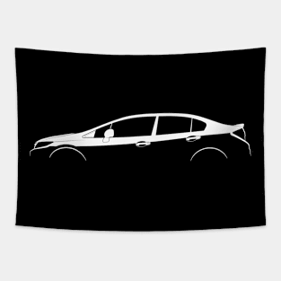 Honda Civic Si (FB) Silhouette Tapestry