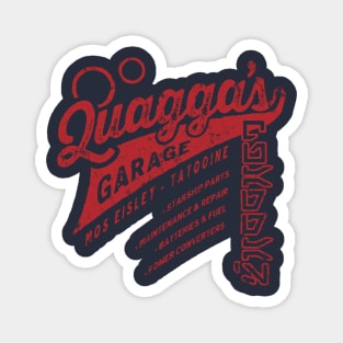 Quagga's Garage Magnet