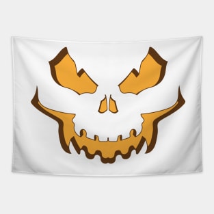 jack o lantern face Tapestry