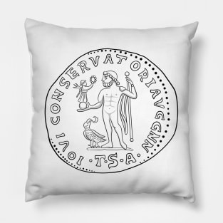 Ancient Coin Licinius I Reverse Pillow