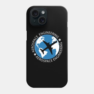 aerospace engineering airplane engineer aeronautical Phone Case