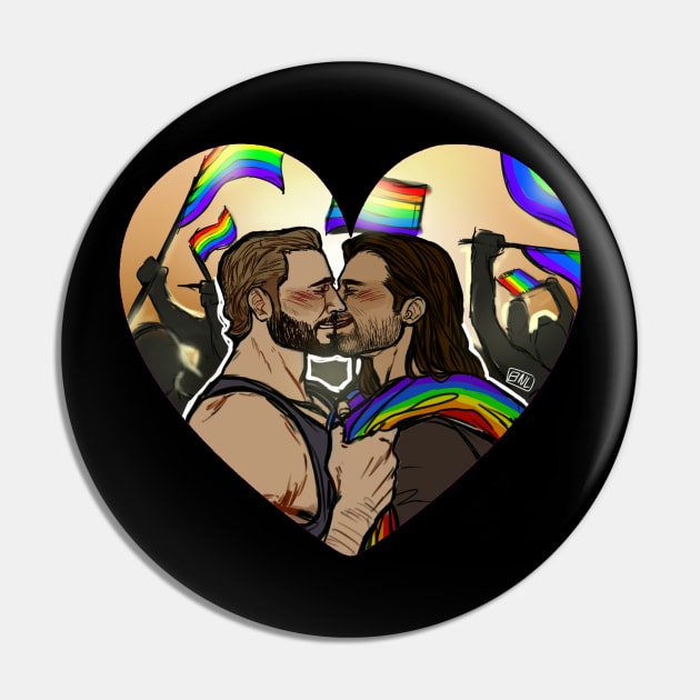 Pride 1 Pin by umikochannart