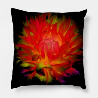 Fire flower Pillow