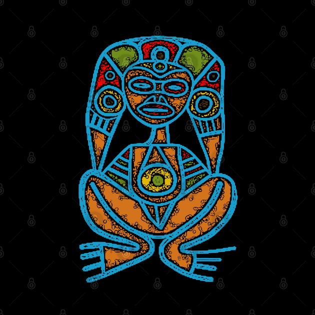 Atabey Indigenous Taino Goddess by SoLunAgua