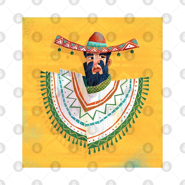 Mexican Sombrero by Tosik-Art