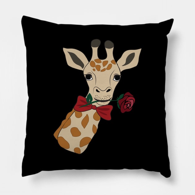 Giraffe Pillow by dddesign