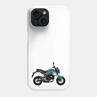 Motorcycle Honda Grom 2020 Blue Raspberry Phone Case