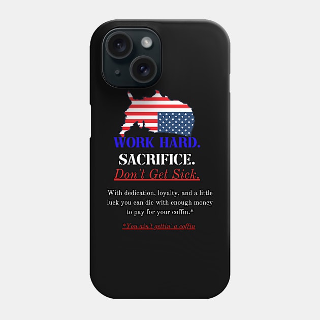 American Dream Remnant Phone Case by SeaWeed Borne