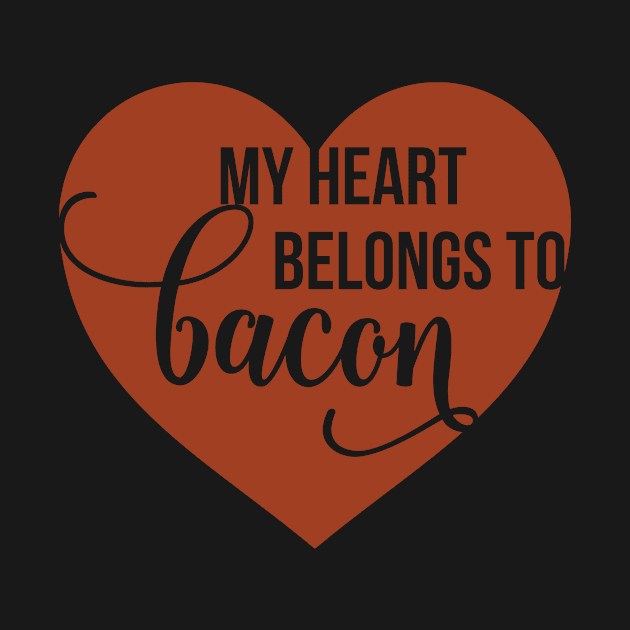 My heart belongs to bacon by PlXlE