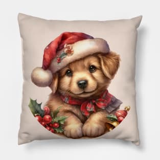 Christmas Goldie Pillow