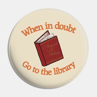 When in doubt go to the library Pin