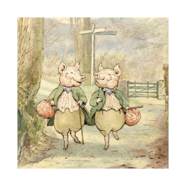 Alexander and Pigling Bland by Beatrix Potter by PatricianneK