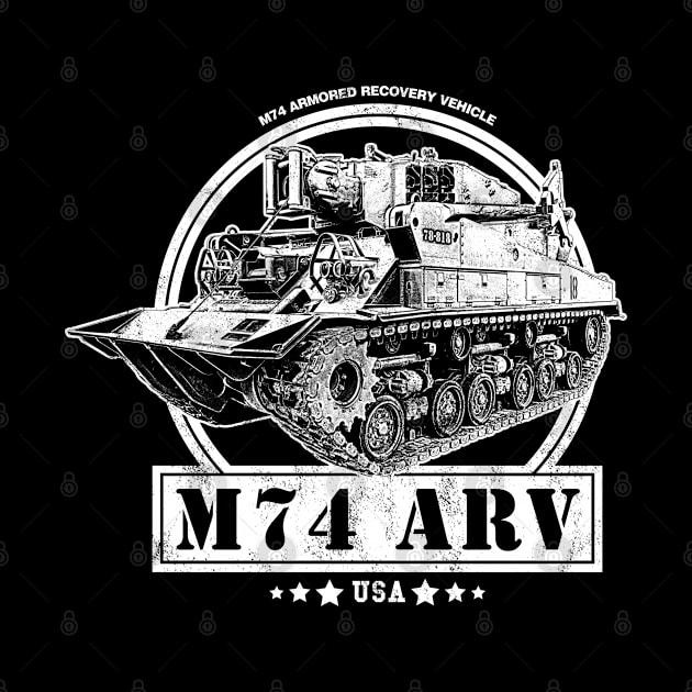 M74 Armored Recovery Vehicle by rycotokyo81