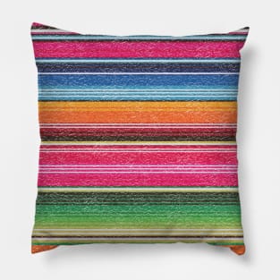 Mexican Blanket Pattern Pillow