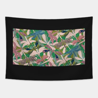 Dancing Dragonflies Tapestry