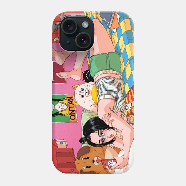 Laziness Phone Case by Magtira_Paolo