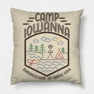 Camp Iowanna - Color Pillow