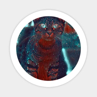 Bright-Eyed mycat, revolution for cats Magnet