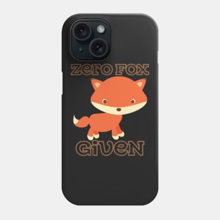 Zero Fox Given Phone Case