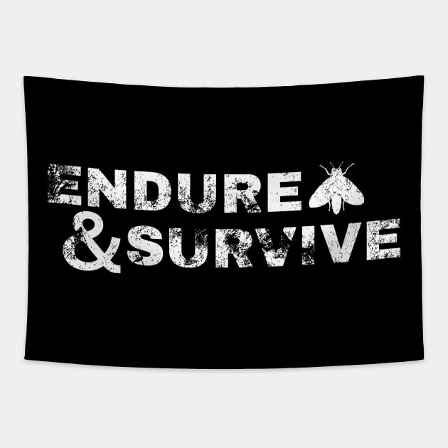 Endure & Survive Tapestry by deadEYEZ