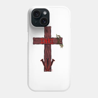 Wooden cross Phone Case