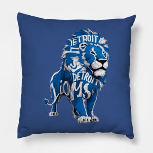 Detroit Lions Pillow