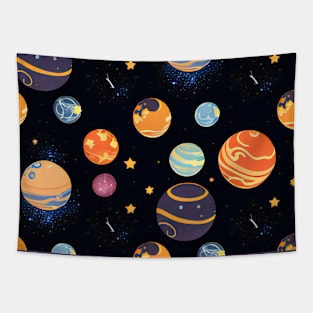 Space Pattern Tapestry