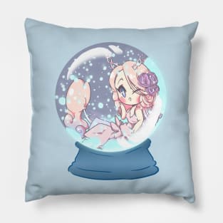 Snowglobe OC Pillow